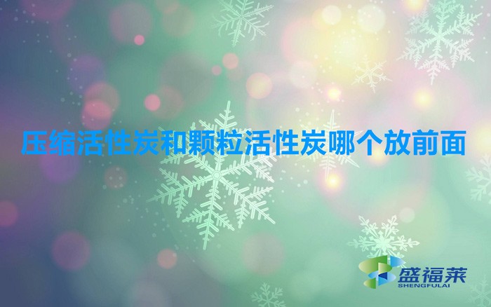 壓縮活性炭和顆?；钚蕴磕膫€放前面