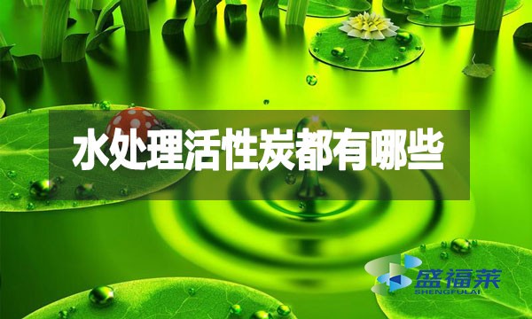 水處理活性炭都有哪些？